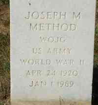 Joseph Michael METHOD - Grave