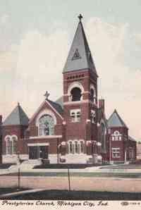 Michigan City, Indiana, USA - Presbyterian Church