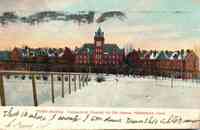 Middletown, Connecticut, USA - Middle Building. Connecticut Hospital for the Insane., 1907