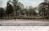 Middletown, Connecticut, USA - Middletown, Conn., South Park & Soldiers Monument, 1906