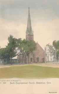 Middletown, Connecticut, USA - South Congregational Church, 1905