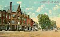 Middletown, Connecticut, USA - Middletown, Conn. Y.M.C.A. and Connecticut Business College, Main Street