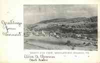 Middletown Springs, Vermont, USA - Bird's Eye View, Middletown Springs, Vt.