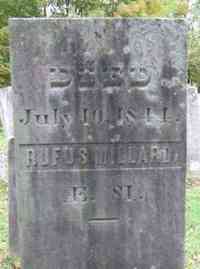 Rufus MILLARD - Grave