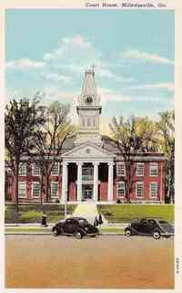 Milledgeville, Georgia, USA - Court House