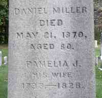 Daniel MILLER - Grave