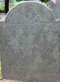 Elizabeth MILLER - Grave In memory of Mrs. Elizabeth, wife of Mr. Ebenezer Hoisington, who died April 3d 1792 in the 63d year of her age. Be still my friend, dry