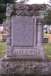 Ebenezer MILLER - Memorial