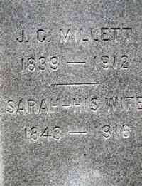Joseph C. MILLETT - Grave