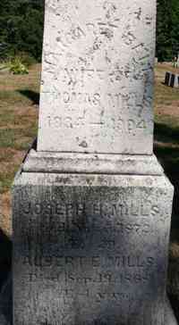 Joseph H. MILLS - Grave
