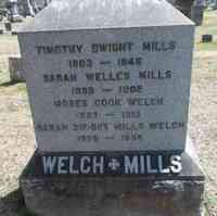 Timothy Dwight MILLS - Grave
