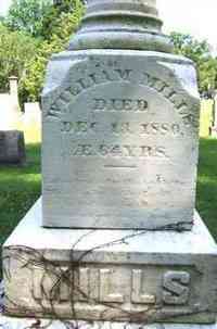 William MILLS - Grave