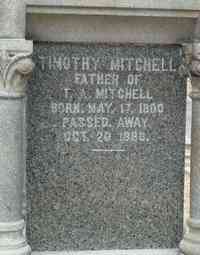 Timothy MITCHELL - Grave