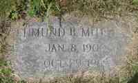 Edmund Babcock MITCHELL - Grave - Brookside Cemetery, Easthampton, Massachusetts