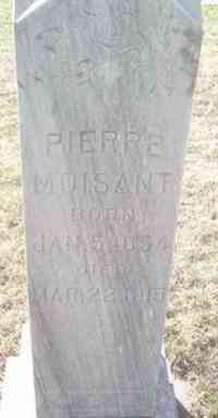Pierre Joseph MOISANT - Grave