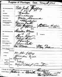 Alexandria "Stella" MOISE - 1925 marriage