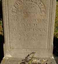 Mary MONTLE - Grave