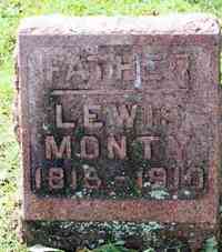Lewis MONTY - Grave
