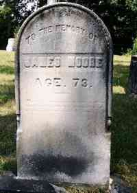 James MOORE - Grave