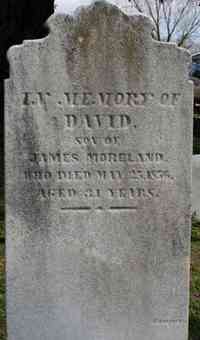 David MORELAND - Grave