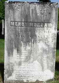 Mercy MORGAN - Grave