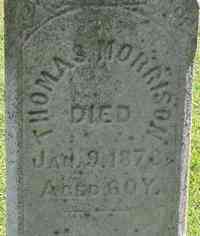 Thomas MORRISON - Grave