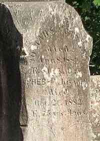 Phebe KNIGHT - Grave
