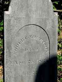 Robert MORRISON - Grave