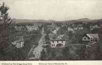 Morristown, Vermont, USA - Bird's Eye View of Morrisville, Vt.