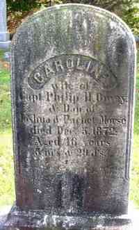 Caroline MORSE - Grave