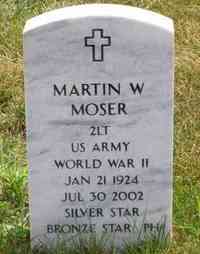 Martin William MOSER - Grave