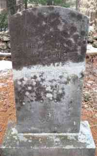 Fanny E MOSHER - Grave