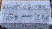 Henry Chandler MOSHER - Grave