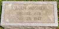 Allen MOSHER - Grave