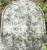 Sarah MOSHER - Grave