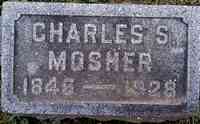 Charles Sheldon MOSHER - Grave