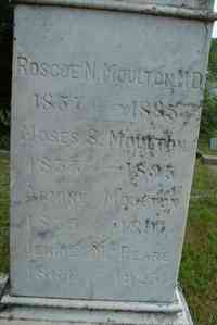 Roscoe Norris MOULTON - Grave