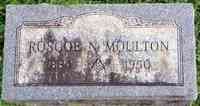 Roscoe Norris MOULTON - Grave