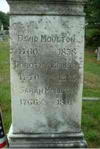 Dorothy MOULTON - Grave Thanks to Marguerite