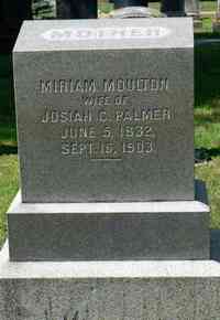 Miriam MOULTON - Grave