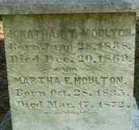 Jonathan Tuck MOULTON - Grave
