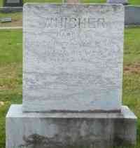Iva Martha MOULTON - Grave  Inscription: WHICHER HARRY E. April 22, 1877 - January 12, 1926 his wife IVA M. June 22, 1887 - March 5, 1922