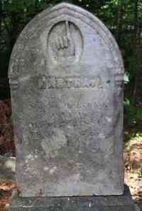 Martha MOULTON - Grave Inscription: MARTHA LIBBY died March 22, 1881 age 50 years & 7 months & 24 days wife of Moses H. Libby