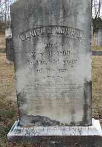 Daniel C MOWRY - Grave