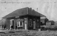 Mount Morris Township, Michigan, USA - Saginaw and Flit Electric Depot, Mt. Morris, Mich.