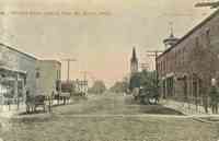 Mount Morris Township, Michigan, USA - Genesee Street, looking East, Mt. Morris, Mich., 1909