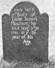 Samuel MUNSON - Grave