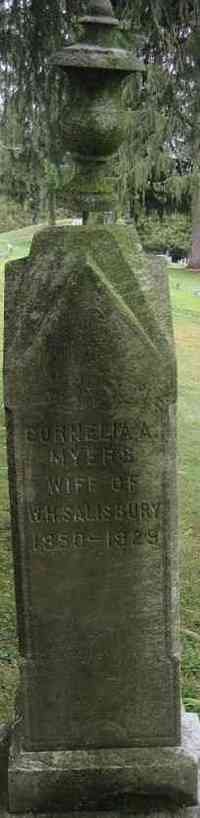 Cornelia A MYERS - Grave