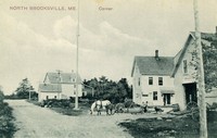Brooksville, Maine, USA - Brooksville, Maine, USA - North Brooksville, Me. Corner