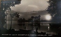North Hero, Vermont, USA - Sunset on Lake Champlain, North Hero, Vt.